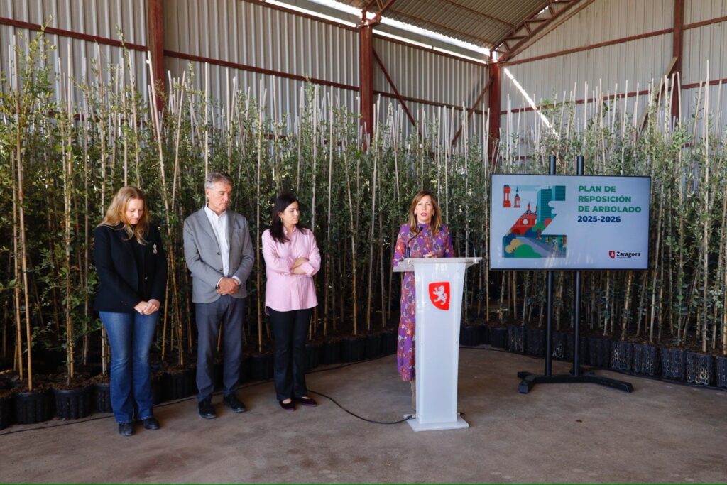 nuevos arboles zaragoza