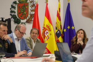 Dispositivo de emergencia en Zaragoza por crecida