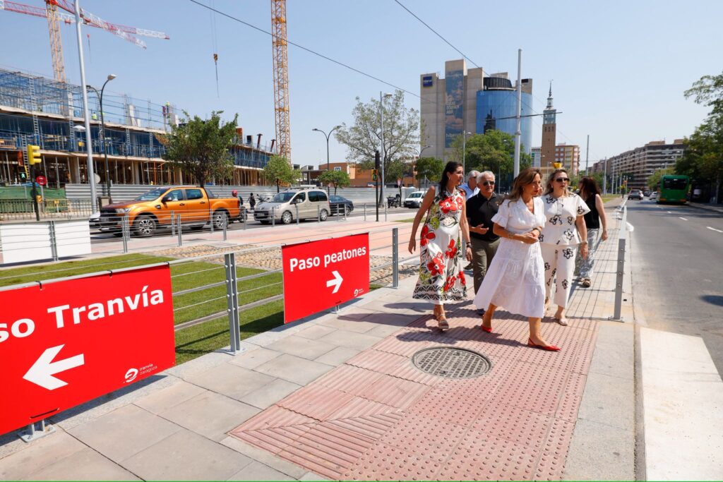 Actuación para mejorar la movilidad en La Romareda.